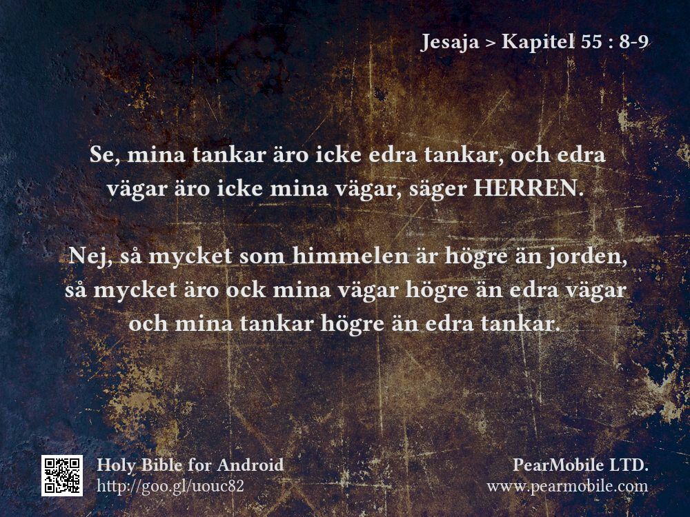 Jesaja, Kapitel 55:8-9